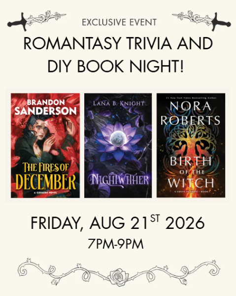 Romantasy Night at the Eaton Center 